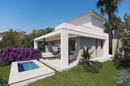 Modern semi-detached house for first occupancy in Cala Romantica