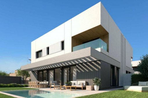 Luxurious, newly-built semi-detached house in Puig de Ros