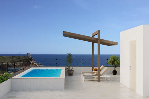 Villa requiring renovation offering great potential in a wonderful location in Cala Figuera