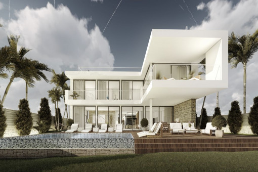 Fantastic project for a breathtaking villa with sea views in Cala Vinyes