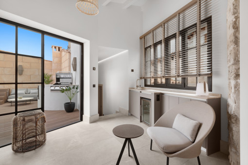 Exclusive designer town-house with roof terrace and pool in the heart of Palma's old town
